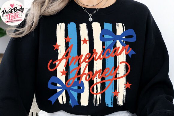 American Honey Patriotic 4th of July PNG: Design Guide