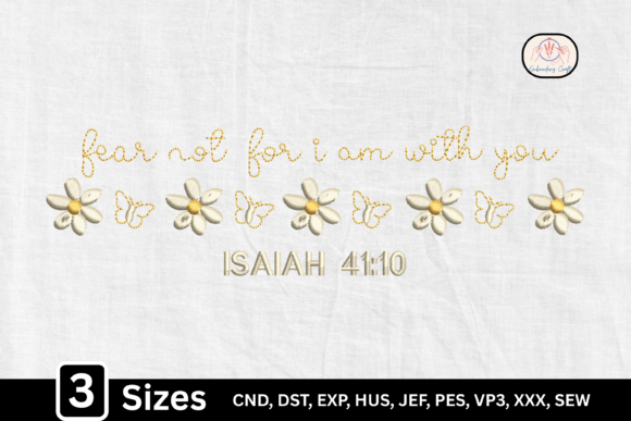 Christian Bible Verse Design: Faith-Inspired Embroidery