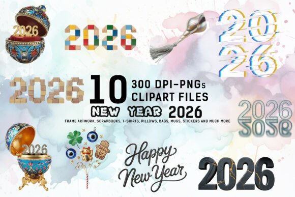 Eclectic New Year 2026 Clipart: A Designer's Guide