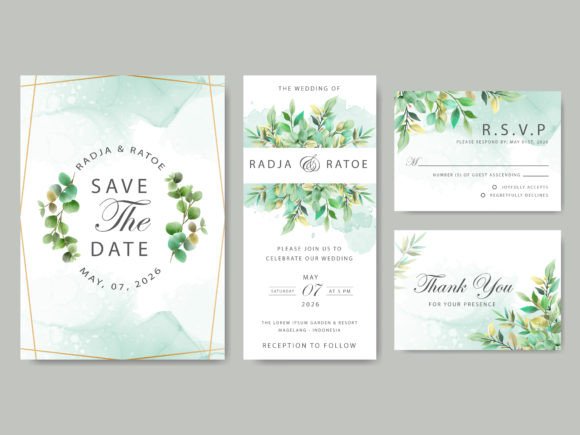 Elevate Your Brand with Greenery Eucalyptus Wedding Invitations