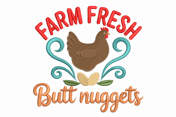 Farm Fresh Butt Nuggets: A Design Study in Humor & Charm