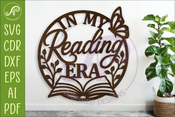 In My Reading Era SVG: Elevating Book Lover Aesthetics