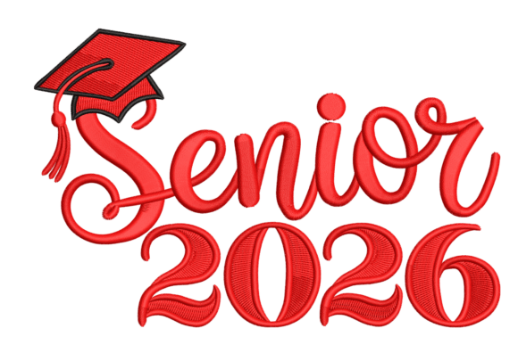 Senior 2026 Grad Cap Embroidery: A Designer's Spirit Wear Asset