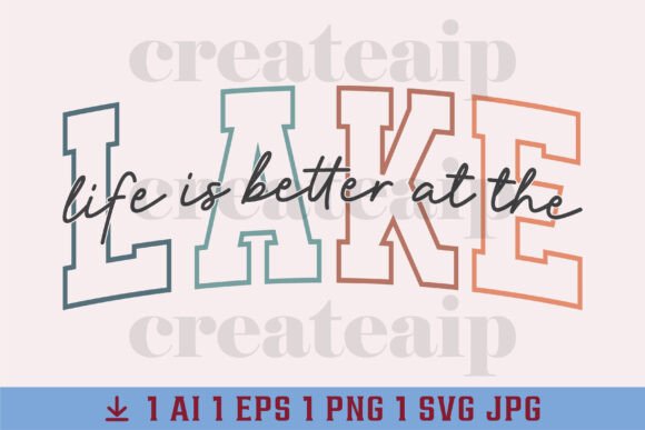 Summer SVG Lake Life Design: Enhance Your Creative Projects