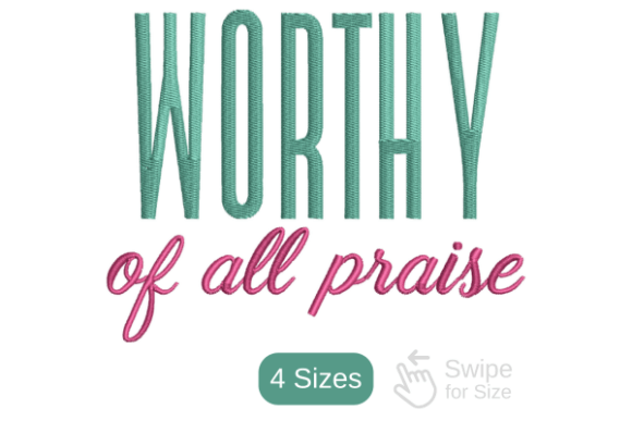 Worthy of All Praise Design: A Guide to Expressive Typography